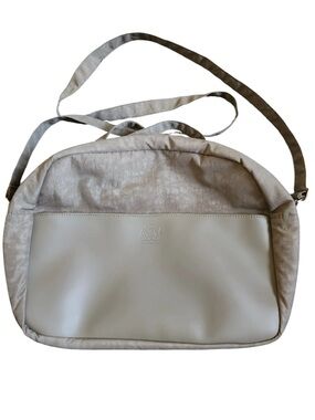 Herschel Orion Beige Adjustable Strap Zippered Crossbody Carryall Bag